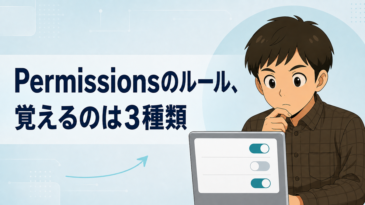Permissions の章のサムネイル